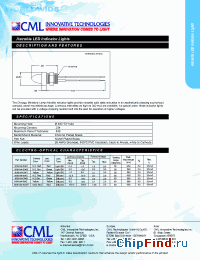 Datasheet 6039-004-304G manufacturer CML