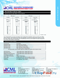 Datasheet 6063-001-634R manufacturer CML
