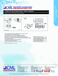 Datasheet 7511G1 manufacturer CML