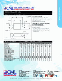 Datasheet CMD28-21VGC/TR8 manufacturer CML