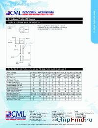Datasheet CMD50154 manufacturer CML