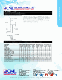 Datasheet CMD5354A manufacturer CML