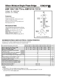 Datasheet AM1010 manufacturer Comchip
