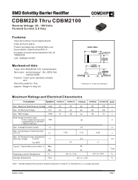 Datasheet CDBM2100 manufacturer Comchip