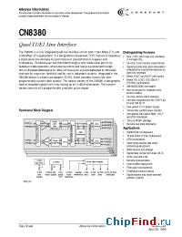 Datasheet CN8380 manufacturer Conexant