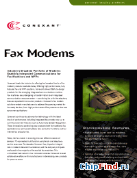 Datasheet CX06832-12 manufacturer Conexant