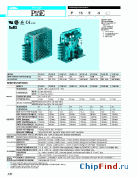 Datasheet LCA15S-12 manufacturer COSEL