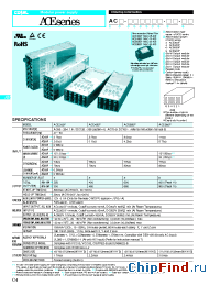 Datasheet P50E-9 manufacturer COSEL