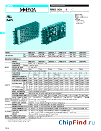Datasheet R50A-12 manufacturer COSEL