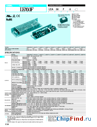 Datasheet SFS152482R5 manufacturer COSEL