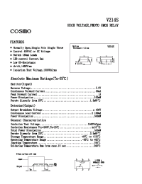 Datasheet KAQV214S manufacturer COSMO