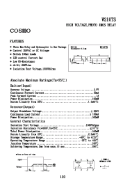 Datasheet KAQW210TS manufacturer COSMO