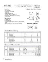 Datasheet KPC452 manufacturer COSMO