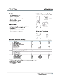 Datasheet KPC6N136 manufacturer COSMO