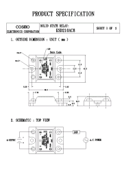 Datasheet KSD210AC8 manufacturer COSMO