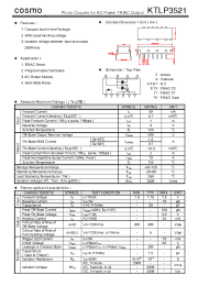 Datasheet KTLP3521 manufacturer COSMO