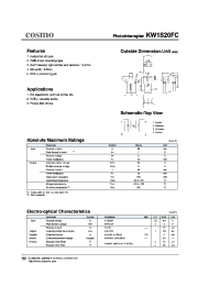 Datasheet KW1S20FC manufacturer COSMO