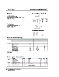 Datasheet KW1S53FC manufacturer COSMO