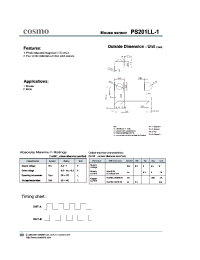 Datasheet PS201LL-1 manufacturer COSMO