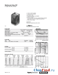Datasheet 8-1393091-4 manufacturer Crydom
