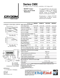 Datasheet CMX200D3 manufacturer Crydom