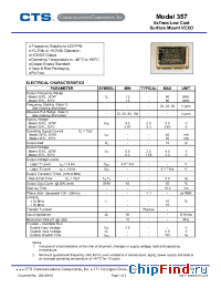 Datasheet 357SA3C manufacturer CTS