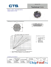 Datasheet HP3-000-U manufacturer CTS