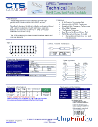 Datasheet RT2250B7 manufacturer CTS
