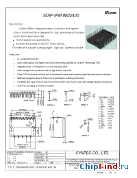 Datasheet IM22400E manufacturer Cyntec