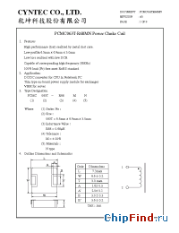 Datasheet PCMC063T-R82MN manufacturer Cyntec