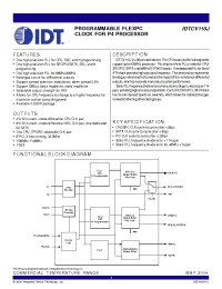 Datasheet CV110J manufacturer Cypress