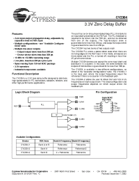 Datasheet CY2304SC-1 manufacturer Cypress