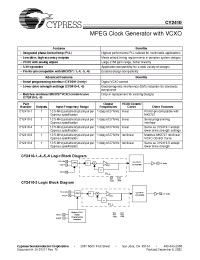 Datasheet CY2410SC-4 manufacturer Cypress