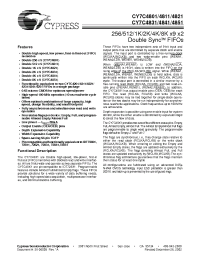 Datasheet CY7C4821-25AC manufacturer Cypress