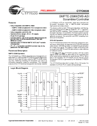 Datasheet CY7C9235-400JC manufacturer Cypress
