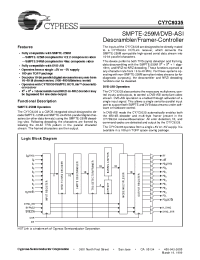Datasheet CY7C9335 manufacturer Cypress