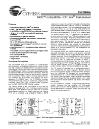 Datasheet CY7C9689A-AC manufacturer Cypress