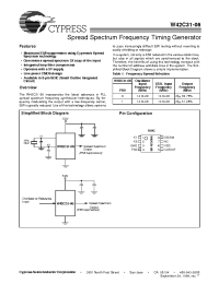 Datasheet W42C31-06 manufacturer Cypress