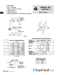 Datasheet 100C0611-12-J1-R manufacturer DAICO