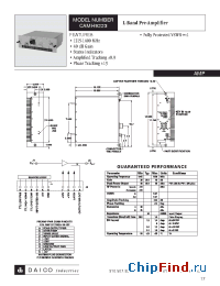 Datasheet CAMH9223 manufacturer DAICO