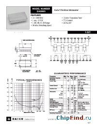 Datasheet DA0885 manufacturer DAICO
