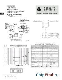 Datasheet DAT15015-X manufacturer DAICO