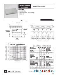 Datasheet DPS52005 manufacturer DAICO