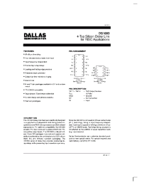 Datasheet DS1003 manufacturer Dallas