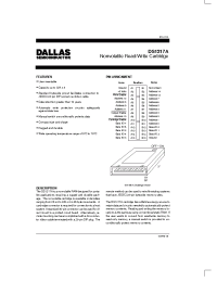 Datasheet DS1217A manufacturer Dallas