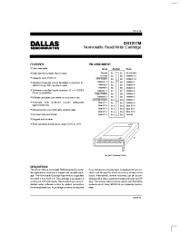 Datasheet DS1217M2-25 manufacturer Dallas
