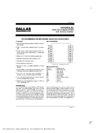 Datasheet DS1330BL-70 manufacturer Dallas