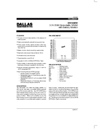 Datasheet DS1350WP-150-IND manufacturer Dallas