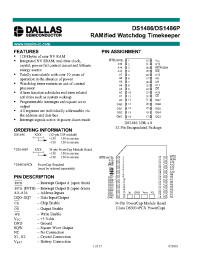 Datasheet DS1486-150 manufacturer Dallas