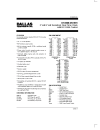 Datasheet DS1688S manufacturer Dallas